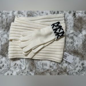 MK hat and glove combo